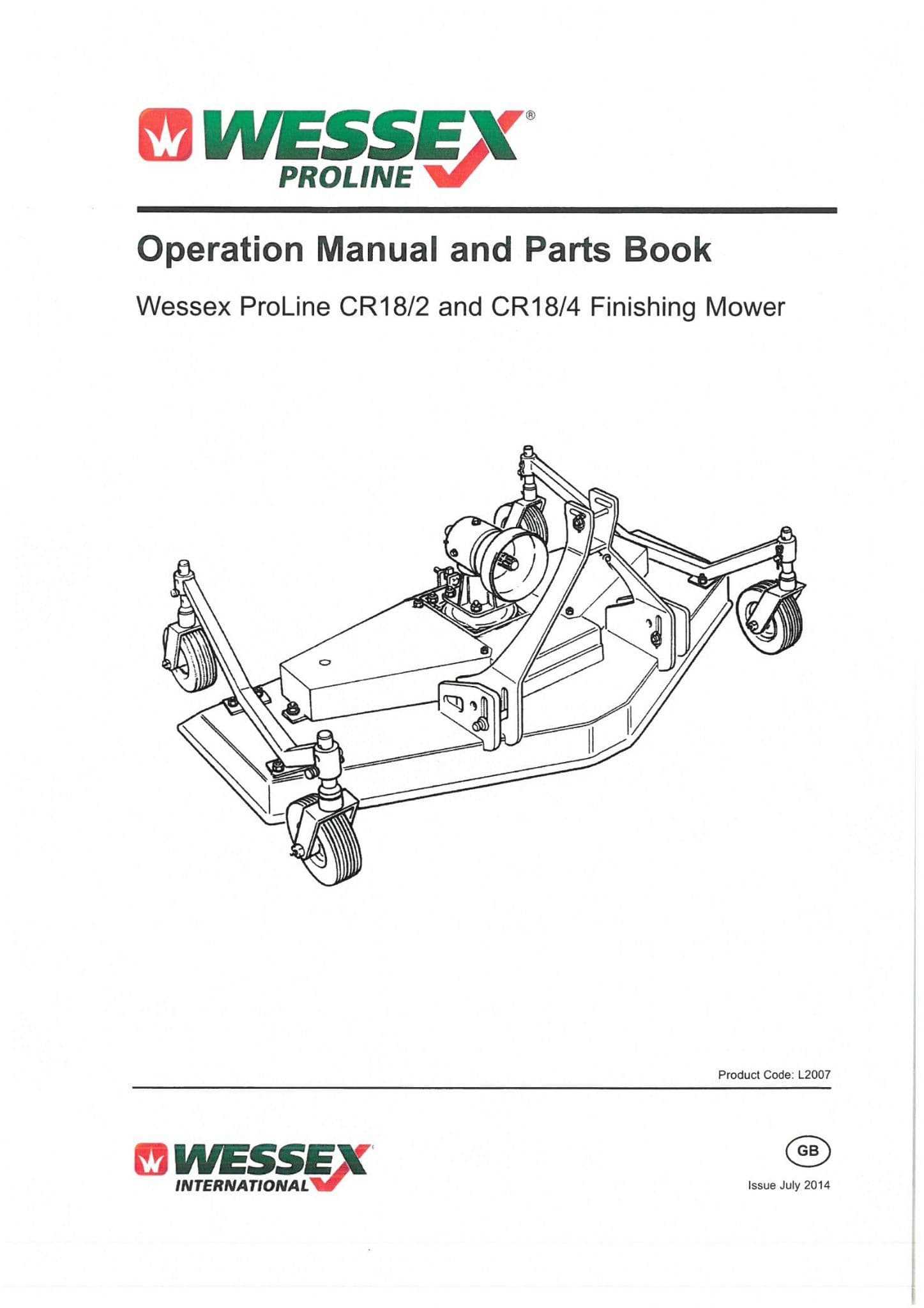 king kutter finish mower parts diagram