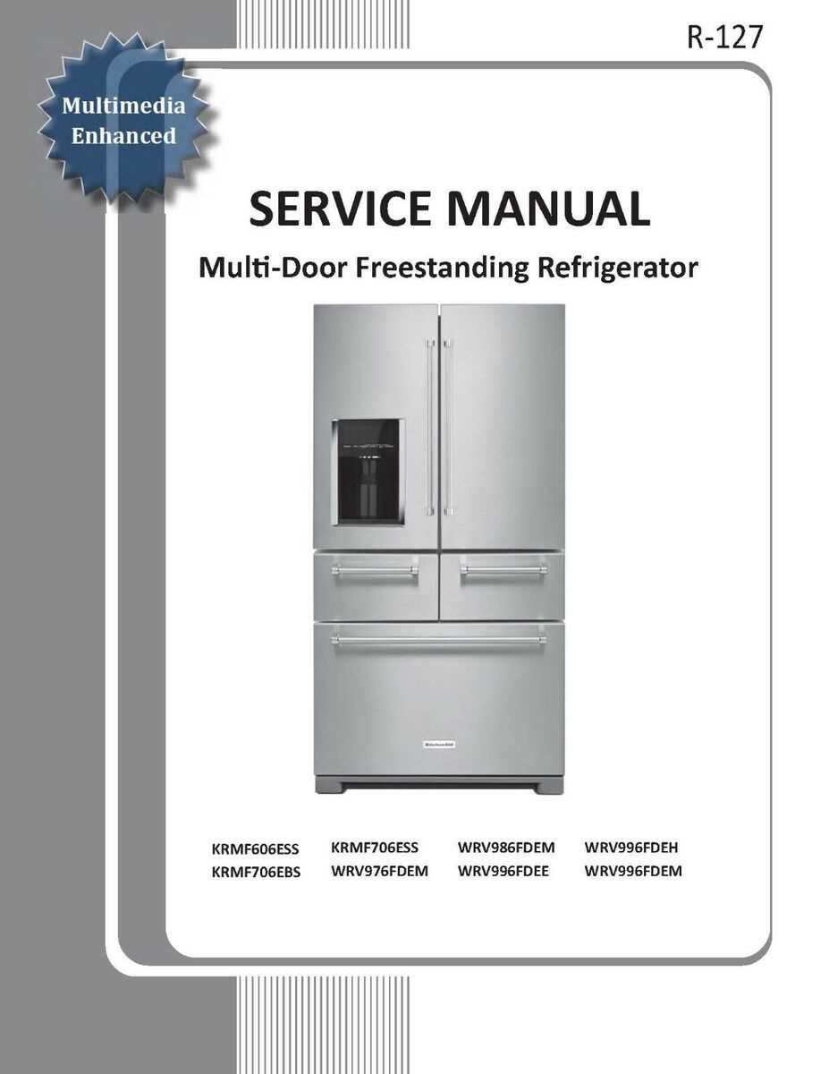 kitchen aid refrigerator parts diagram