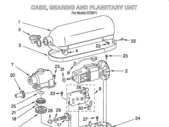 kitchenaid 600 parts diagram