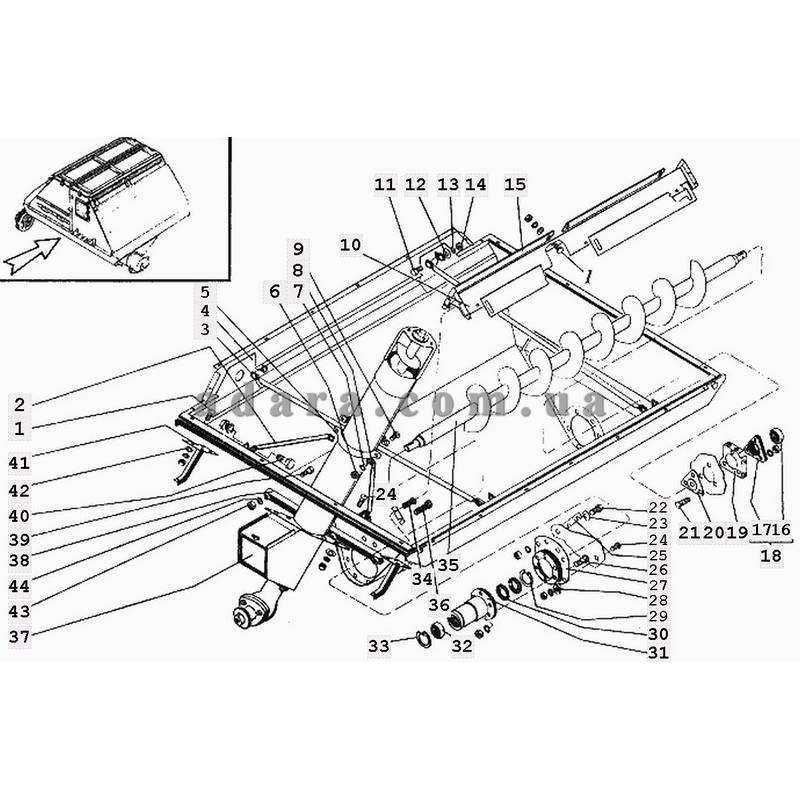 kodiak bush hog parts diagram