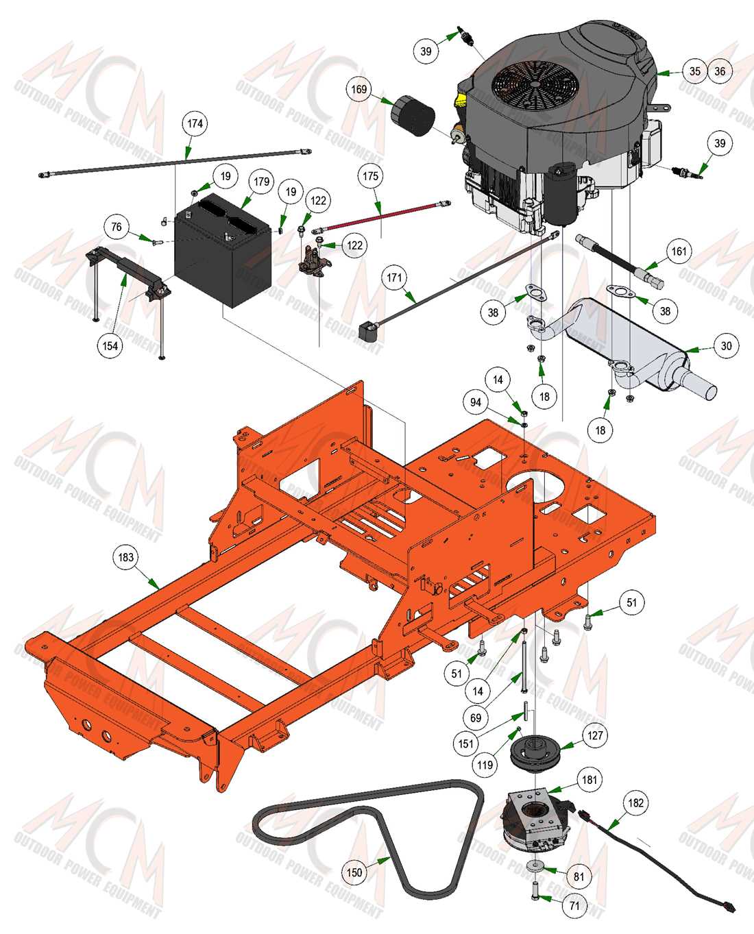 kohler kt745 parts diagram