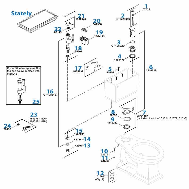 kohler shower faucet parts diagram