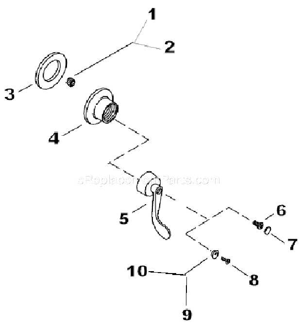 kohler shower valve parts diagram