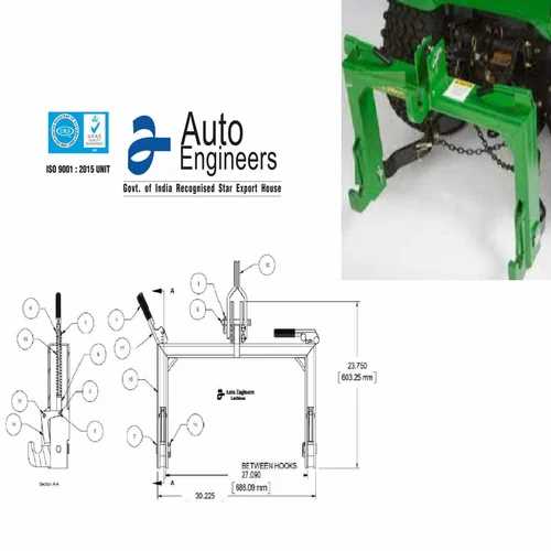 kubota bx 3 point hitch parts diagram