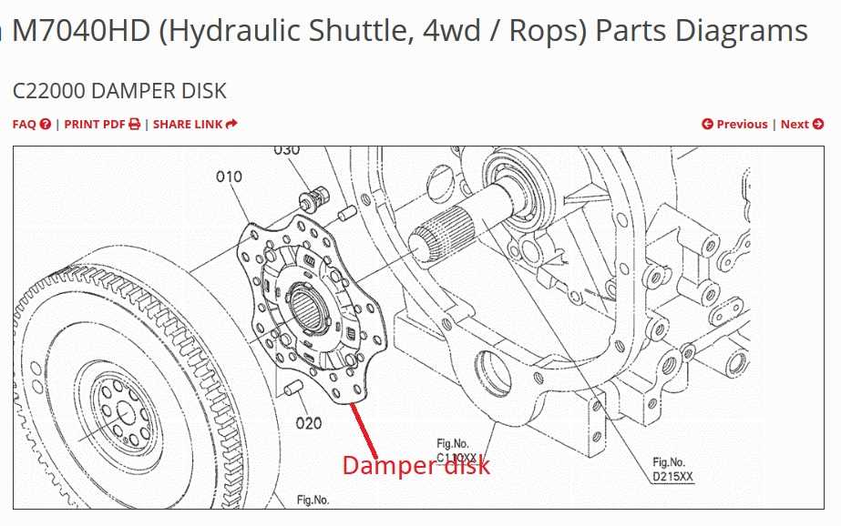 kubota m7060 parts diagram