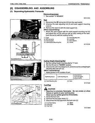 kubota t2380 parts diagram