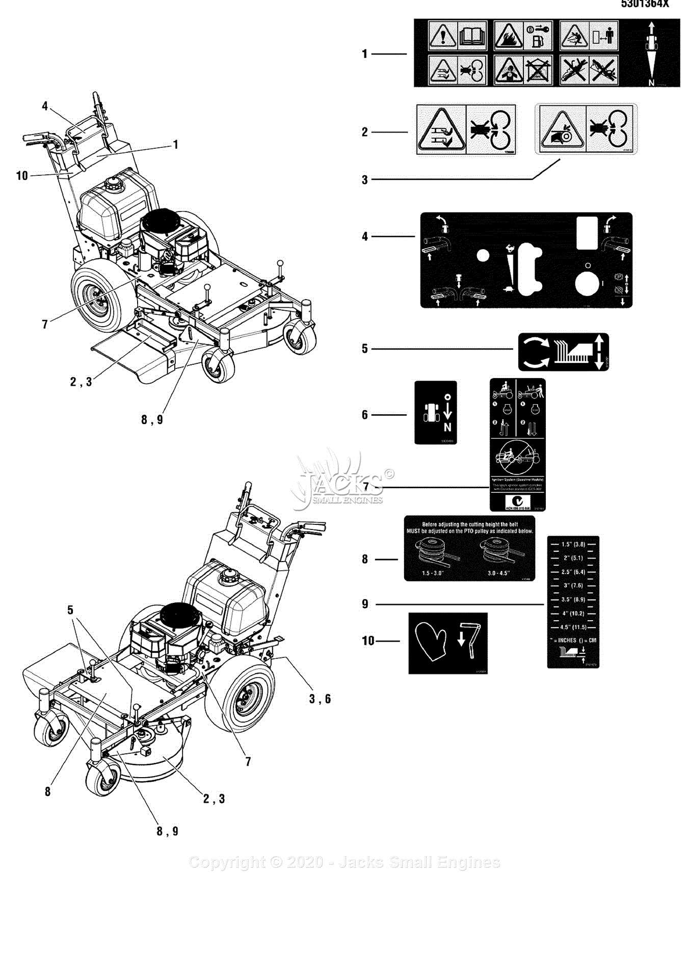 lesco 36 walk behind parts diagram