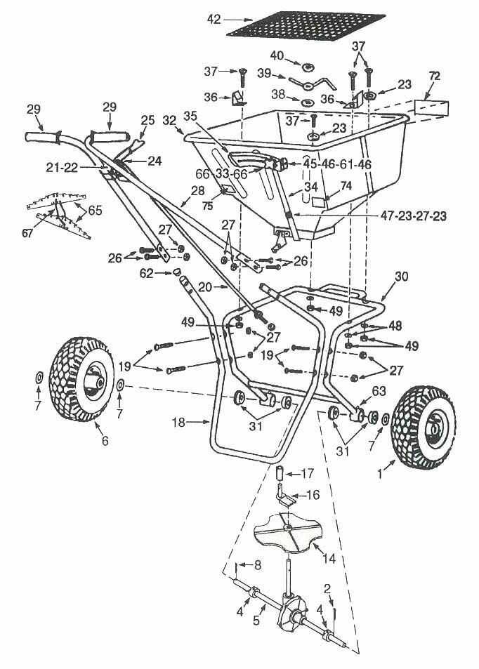 lesco 48 mower parts diagram