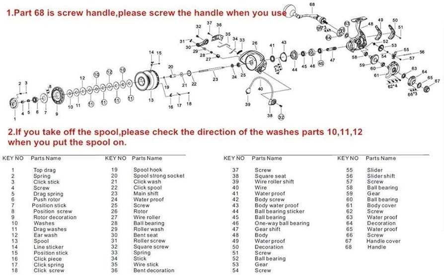 lews speed spool parts diagram