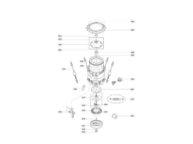 lg washing machine parts diagram