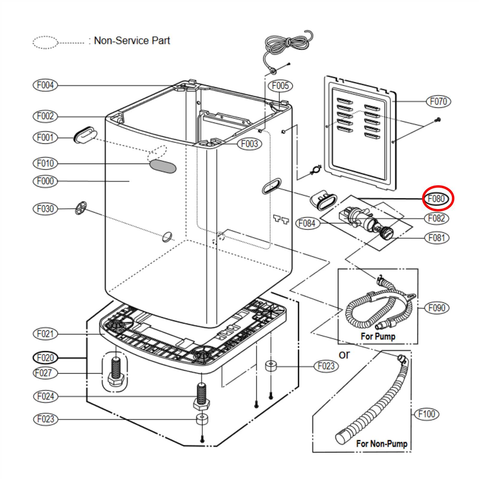 lg washing machine parts diagram