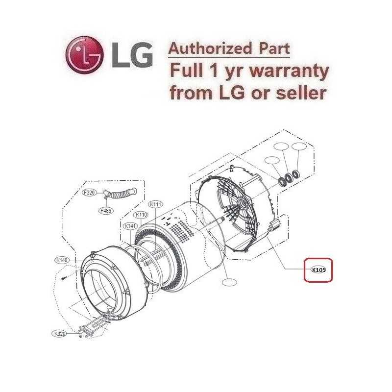 lg washing machine parts diagram