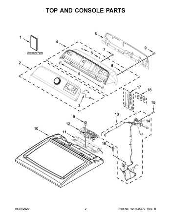 lg wt1101cw parts diagram