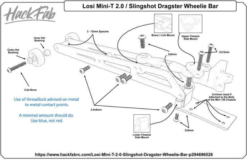 losi mini b parts diagram