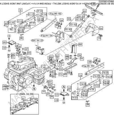 mahindra 4540 parts diagram