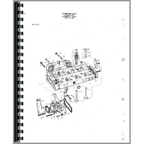 massey ferguson 175 parts diagram