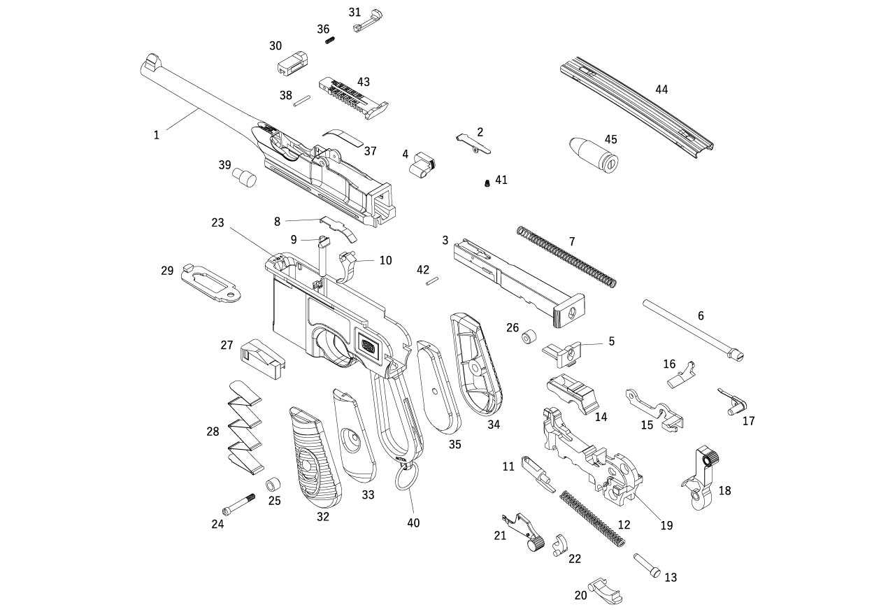 mauser parts diagram