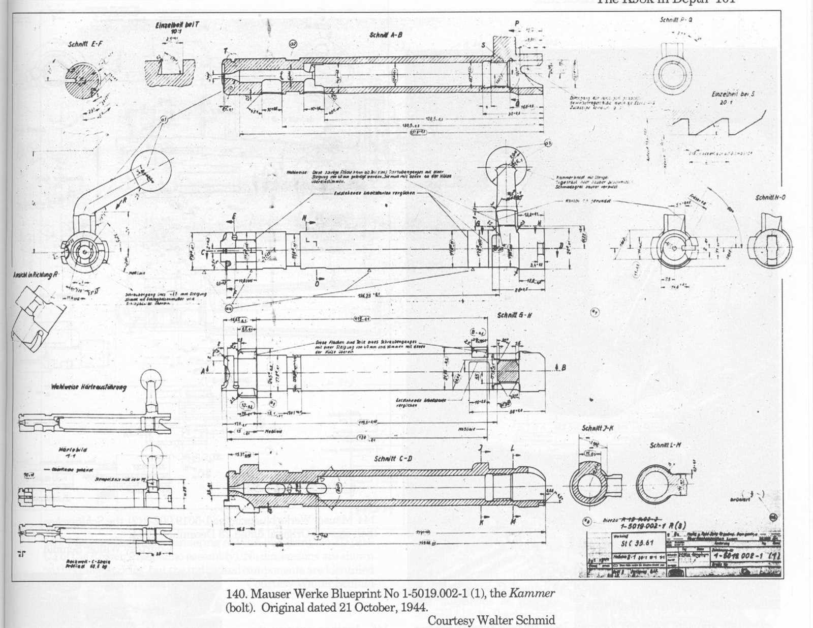 mauser parts diagram