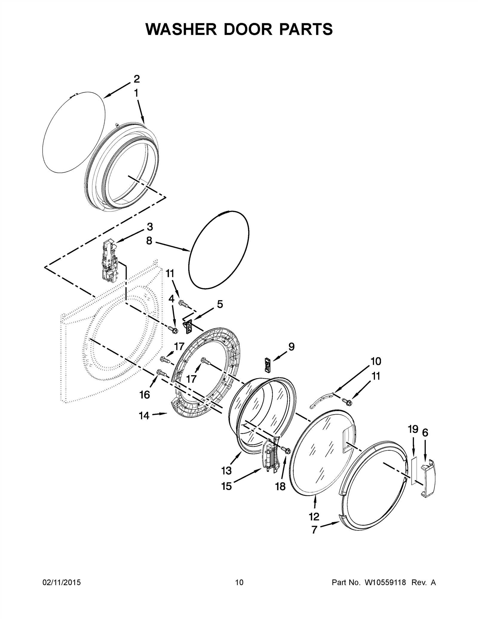 maytag front load washer parts diagram