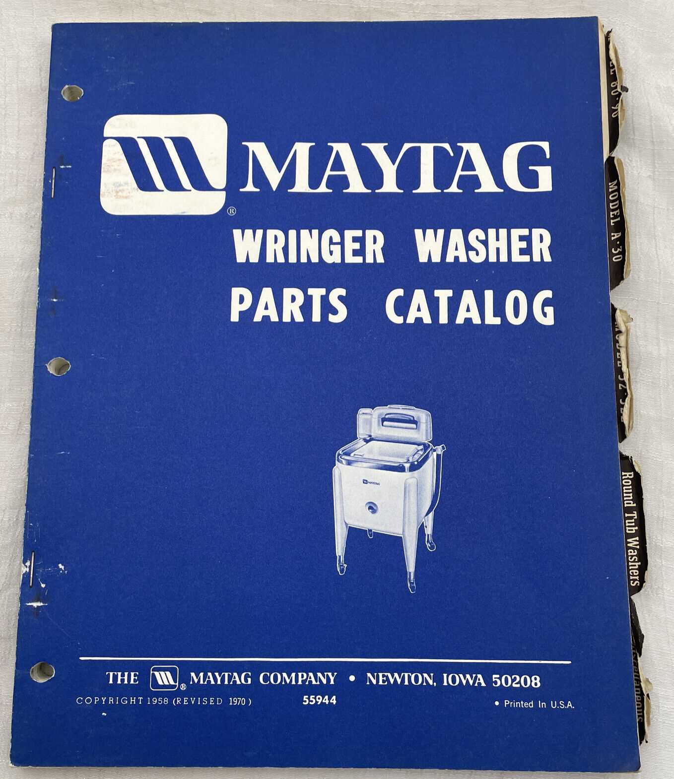 maytag wringer washer parts diagram