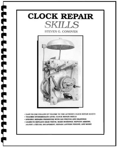 mechanical clock parts diagram