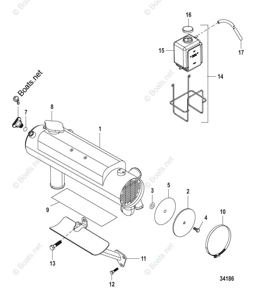 mercruiser 5.0 parts diagram