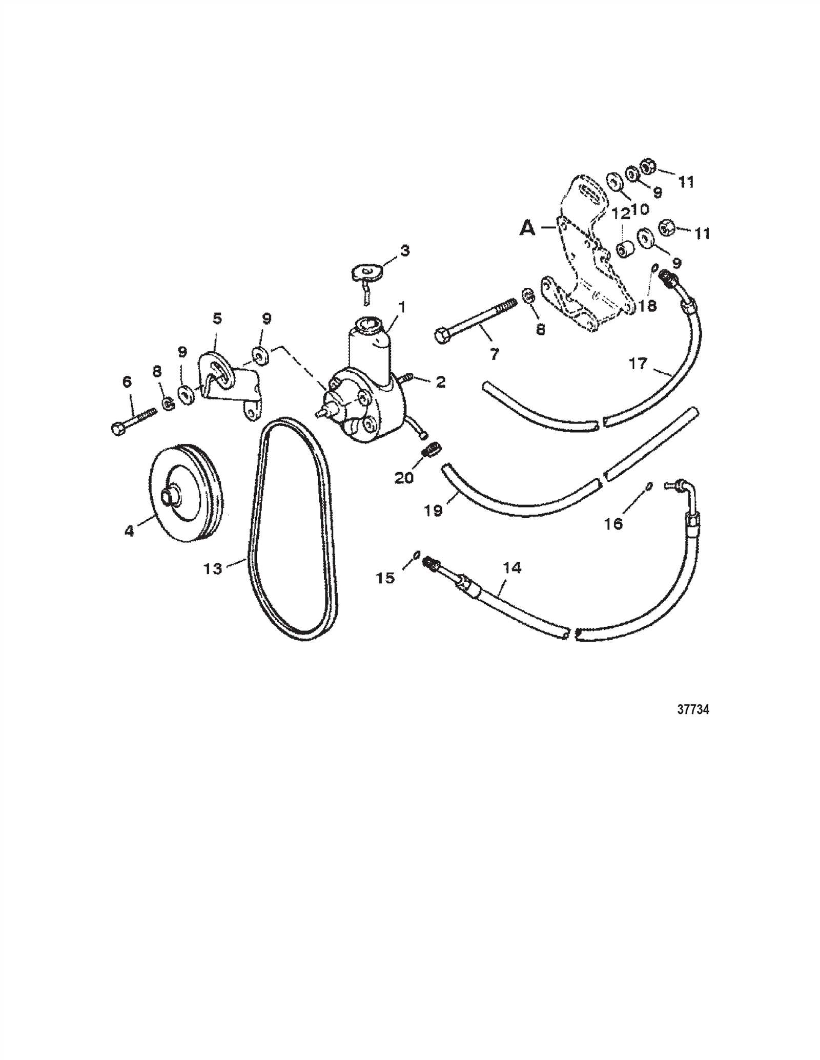 mercruiser 5.7 parts diagram