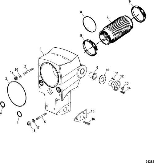 mercruiser alpha one gen 2 parts diagram