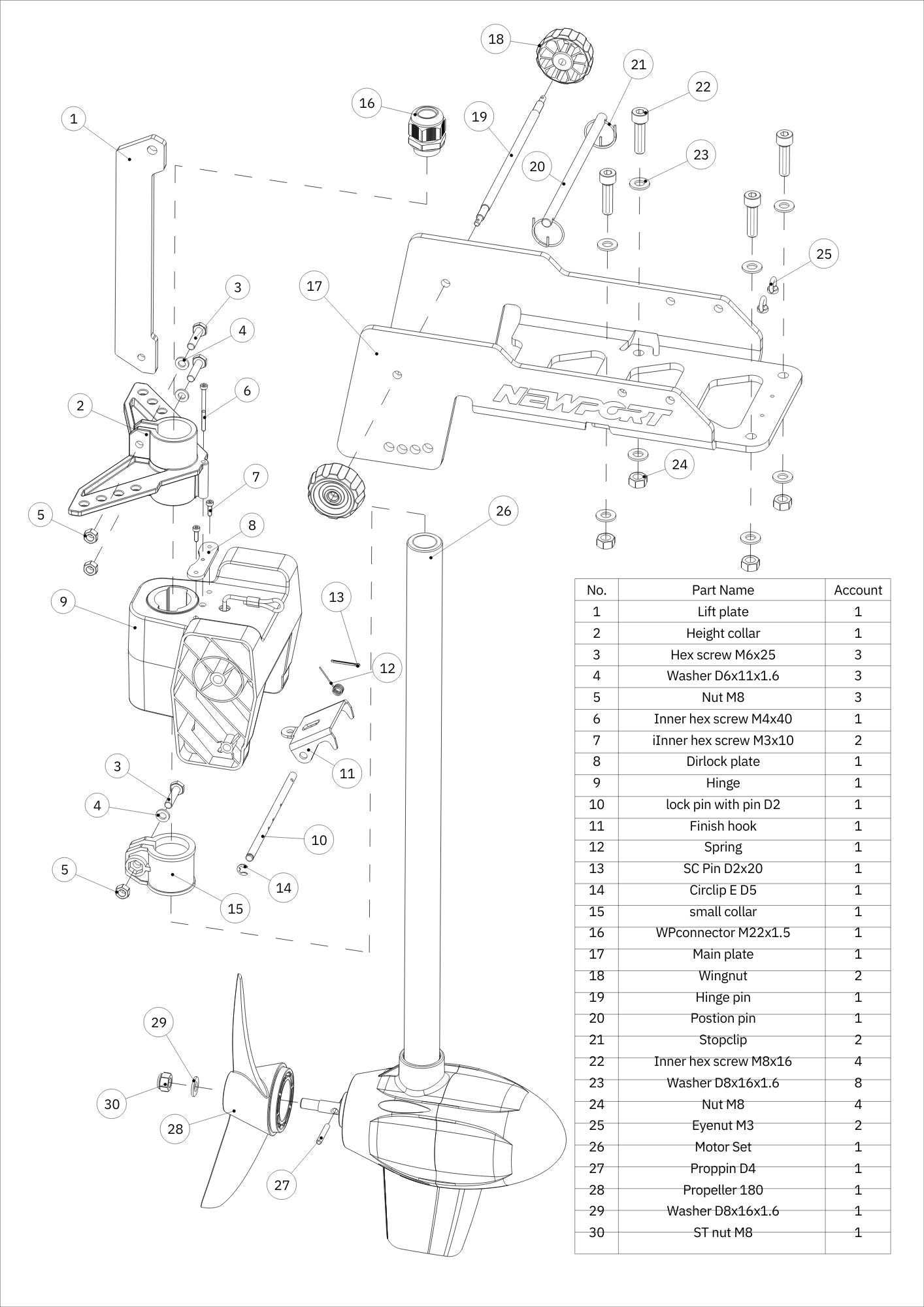 mercury 25 hp 2 stroke parts diagram