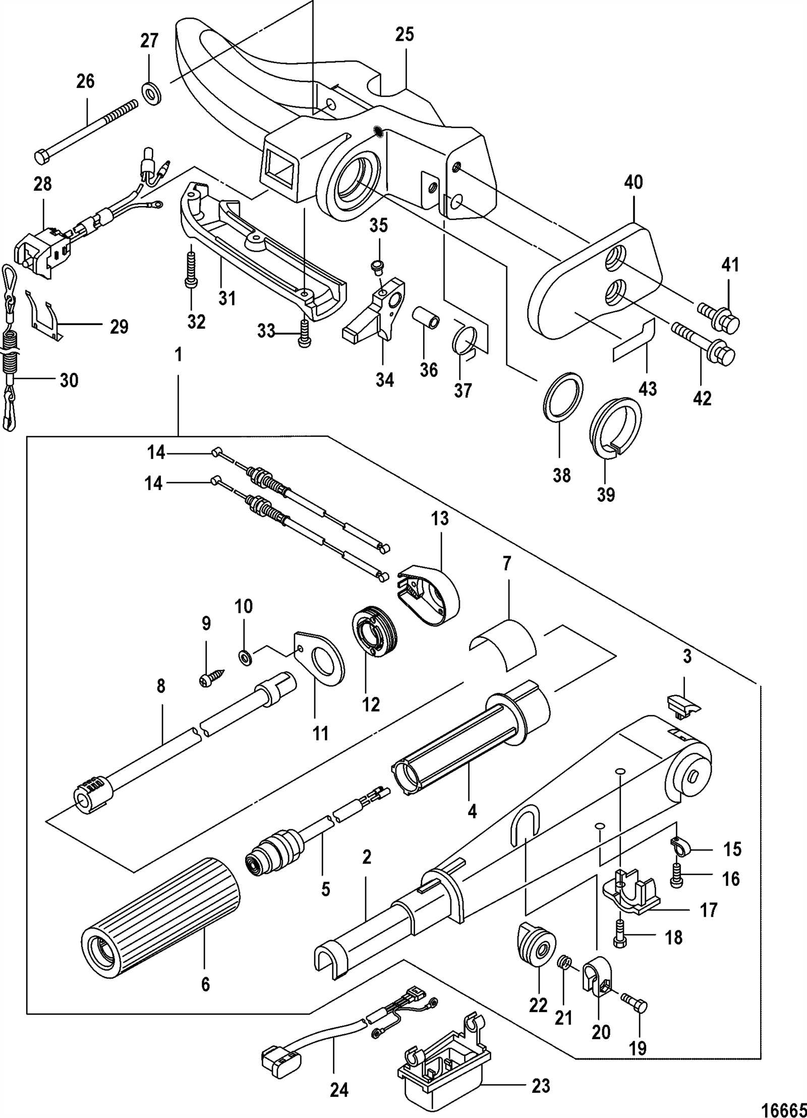 mercury 25 hp 2 stroke parts diagram