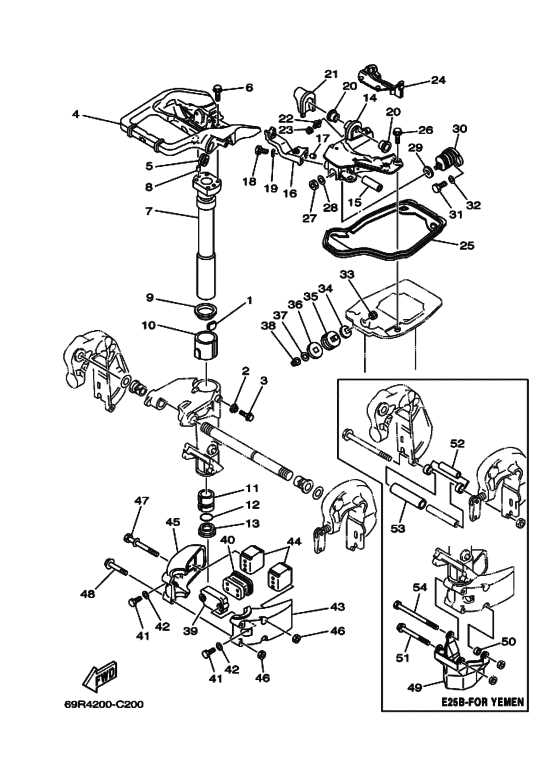 mercury 25 hp 2 stroke parts diagram