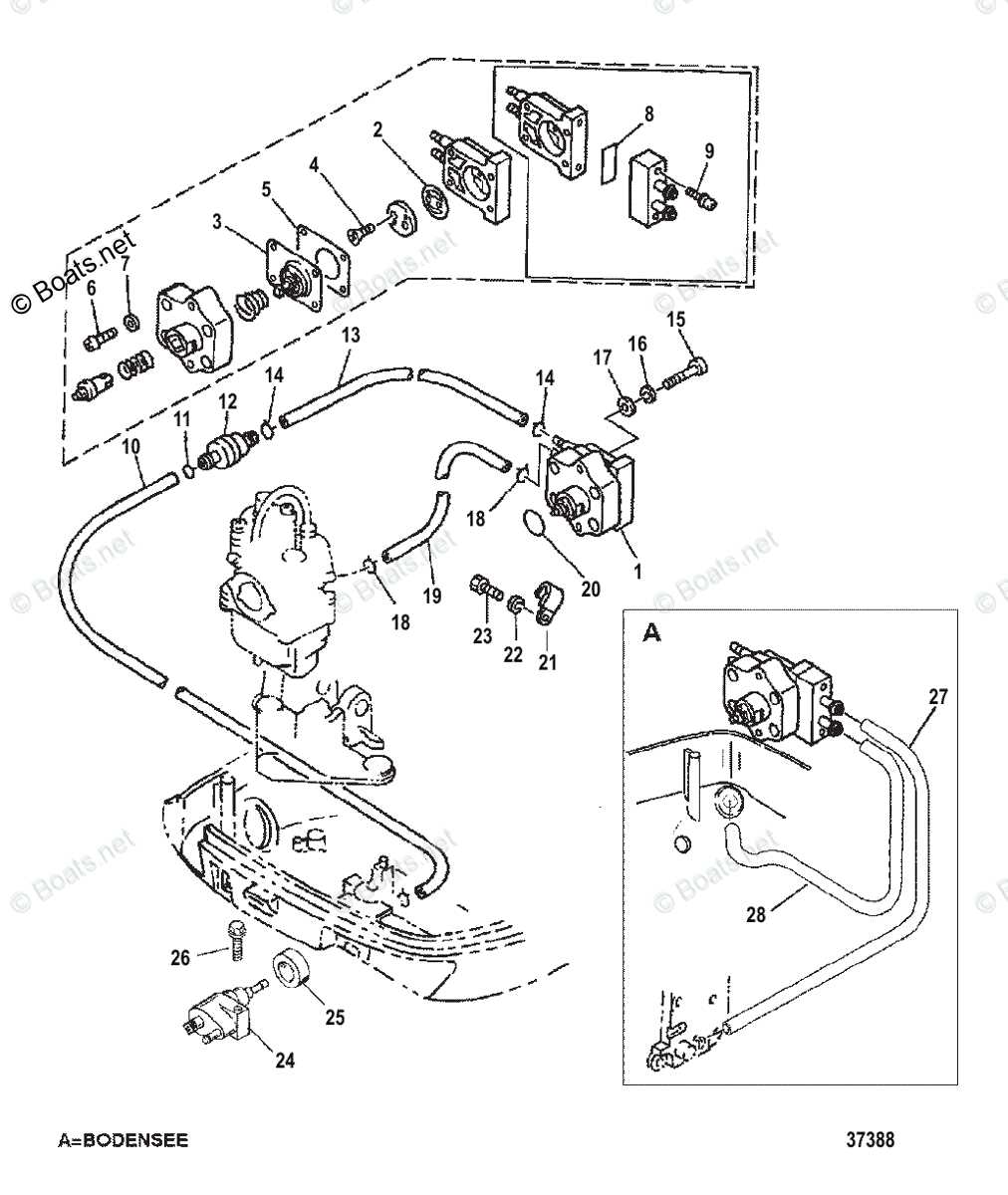 mercury 9.9 4 stroke parts diagram