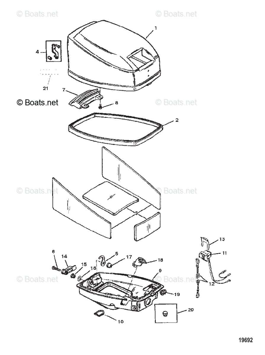 mercury 9.9 4 stroke parts diagram