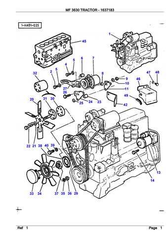 mf 35 parts diagram