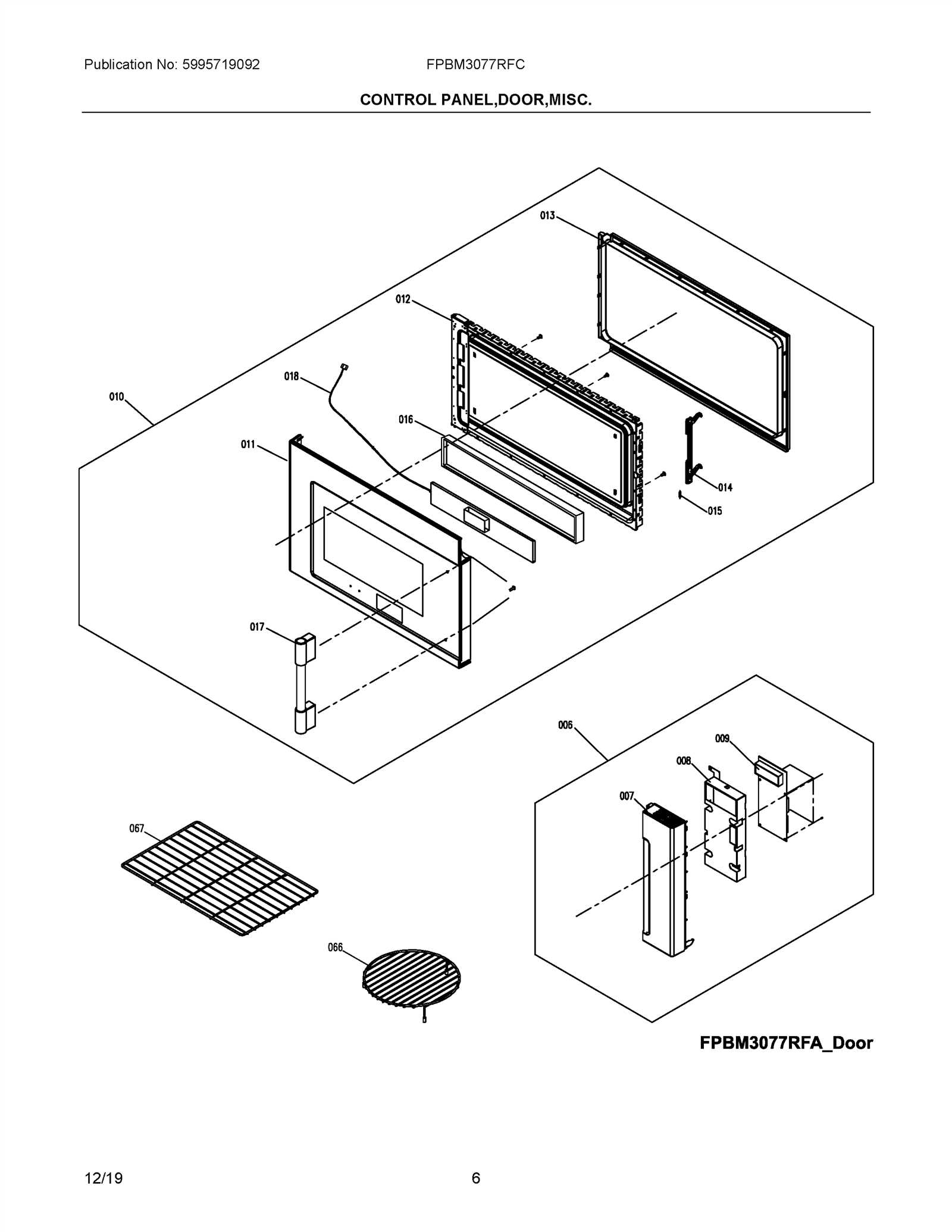 microwave parts diagram