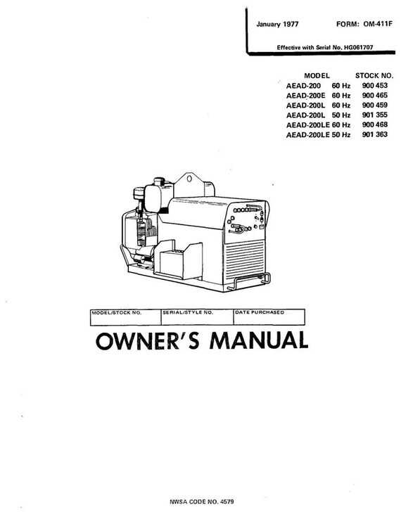 miller aead 200le parts diagram