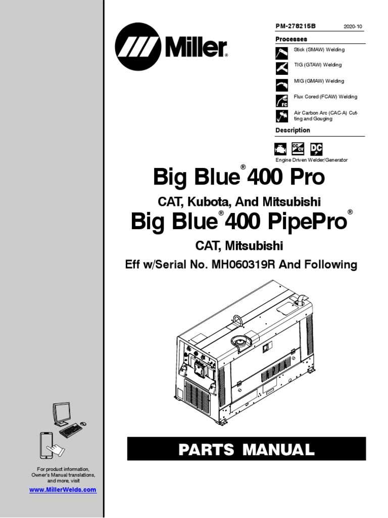 miller bobcat 225 parts diagram