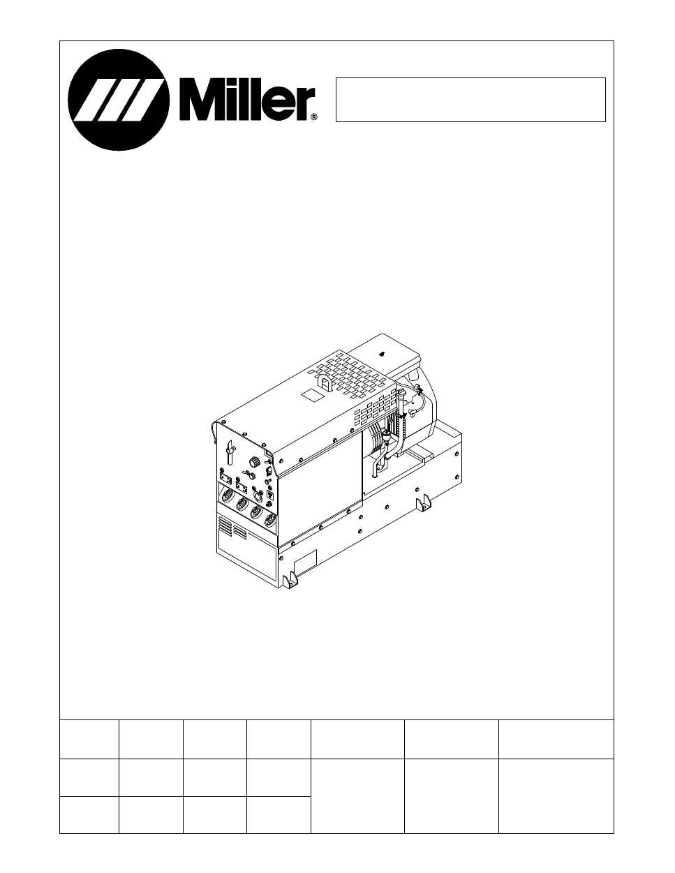 millermatic 200 parts diagram