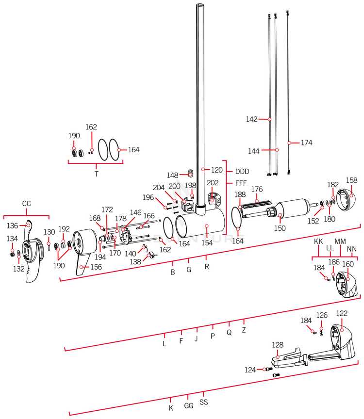 minn kota terrova parts diagram