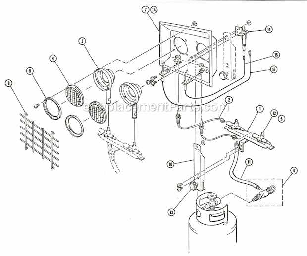 mr heater big buddy parts diagram