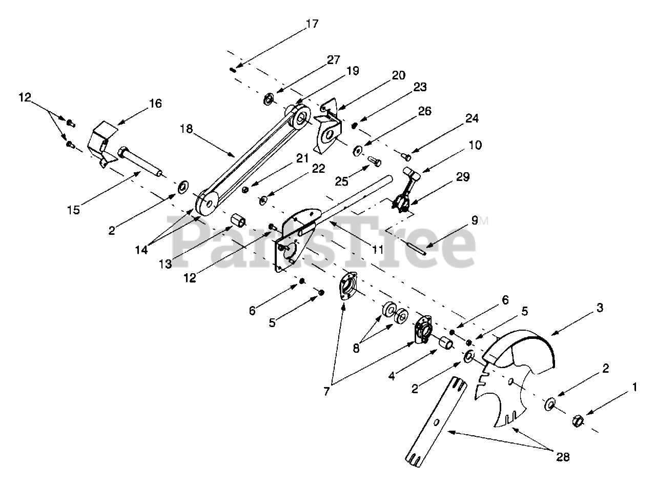 mtd edger parts diagram