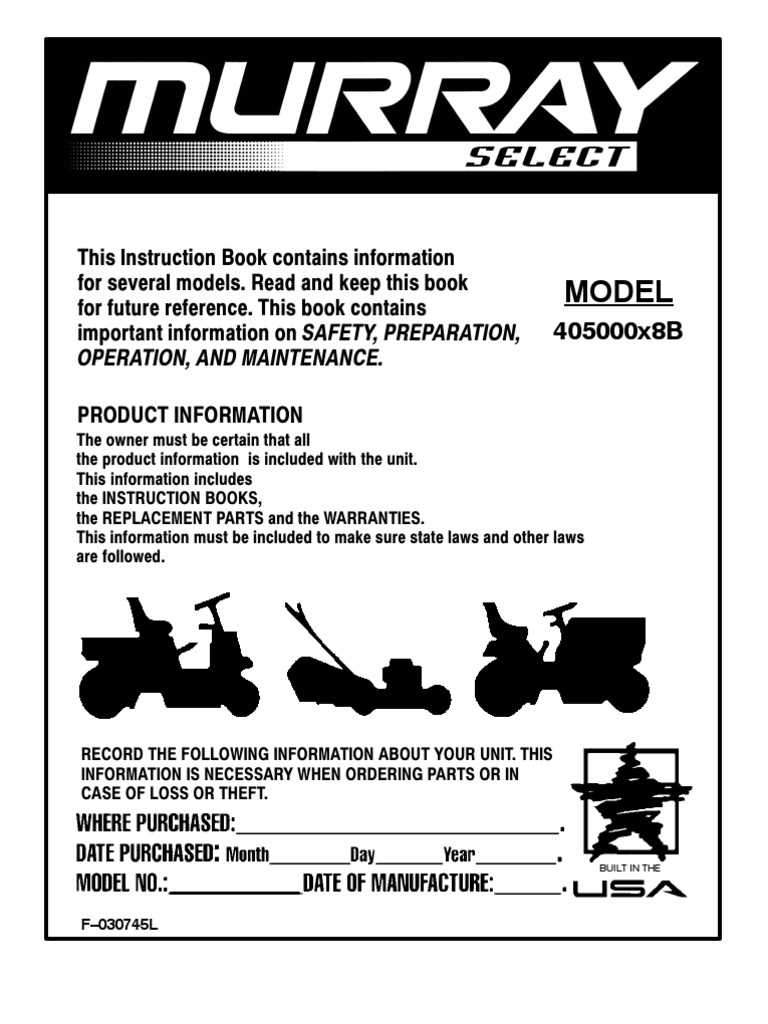 murray tiller parts diagram