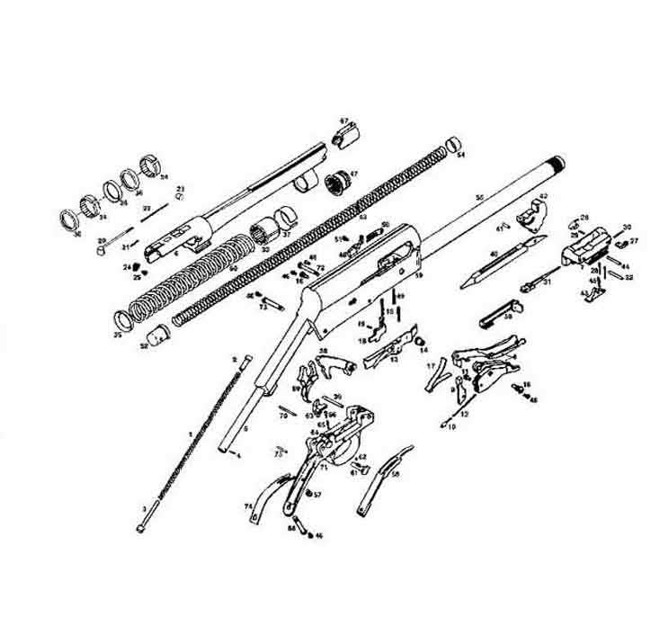 new browning a5 parts diagram