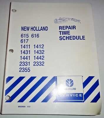 new holland 1411 parts diagram