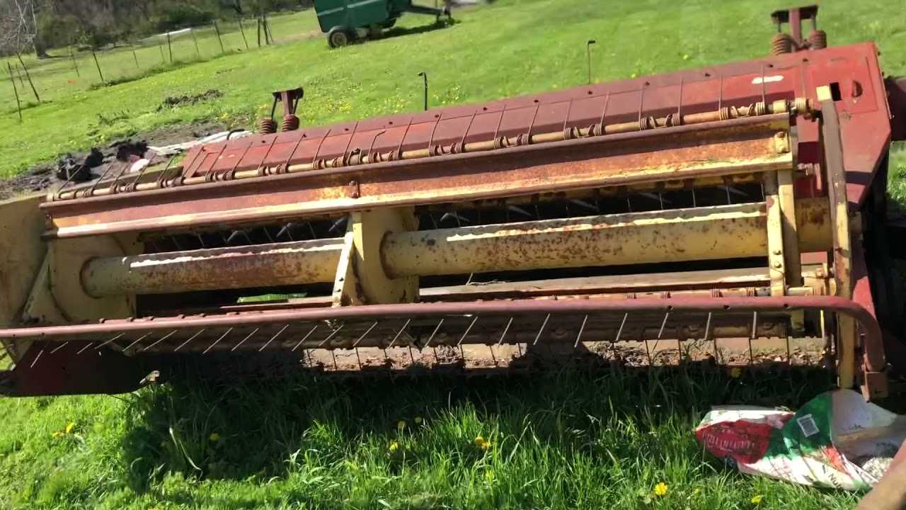 new holland 469 haybine parts diagram