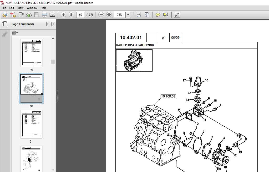 new holland skid steer parts diagram