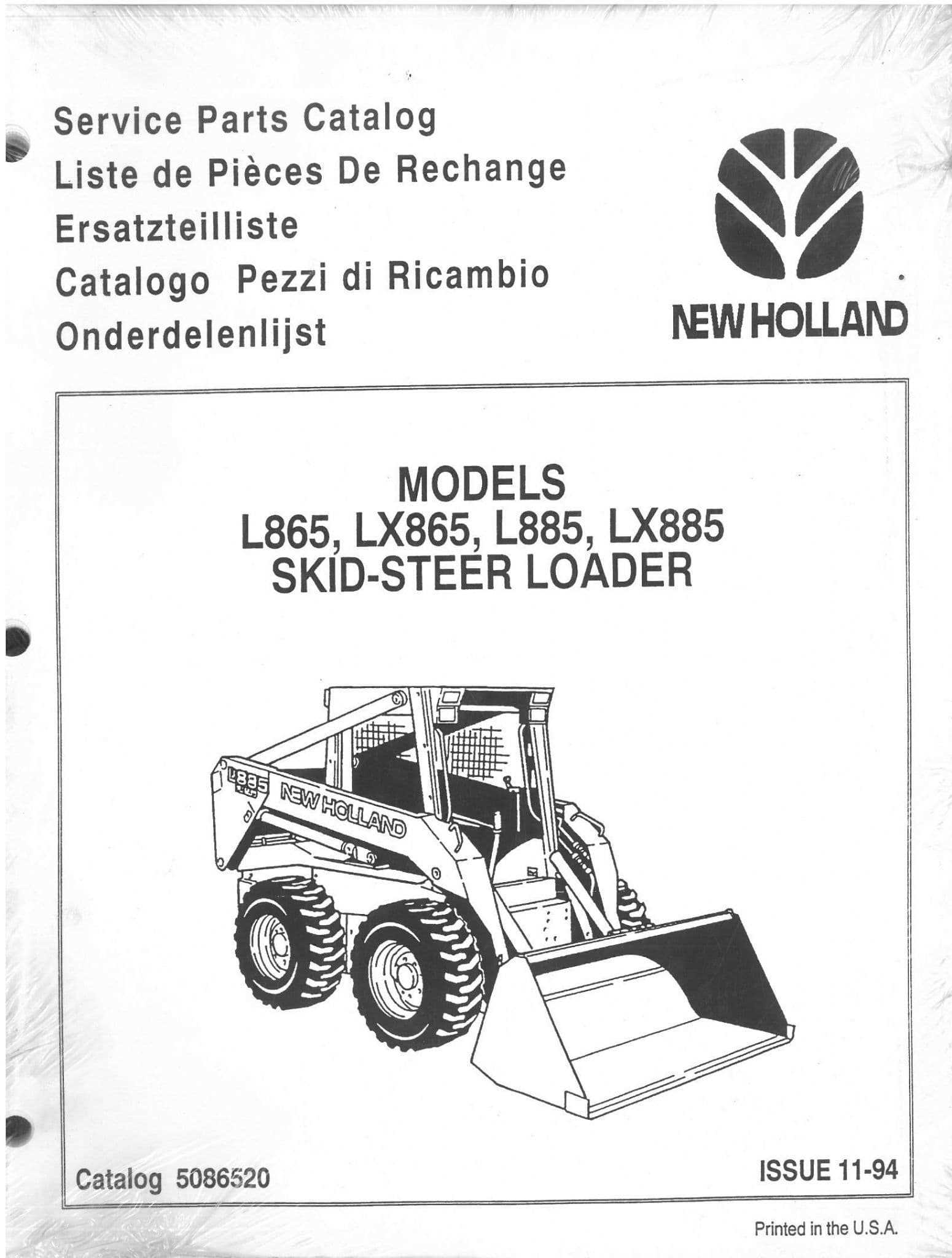 new holland skid steer parts diagram