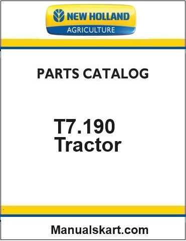 new holland tractor parts diagram