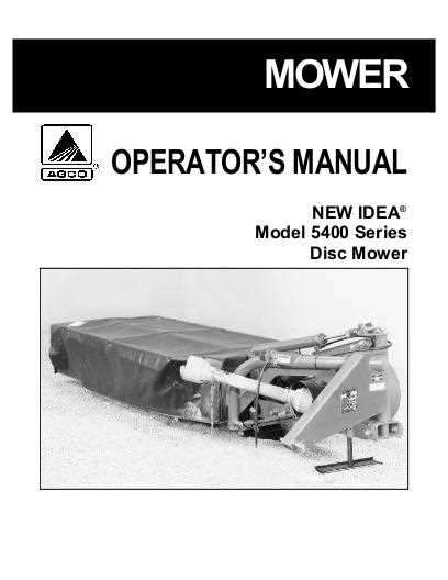 new idea 5408 disc mower parts diagram