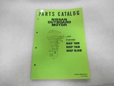 nissan outboard parts diagram